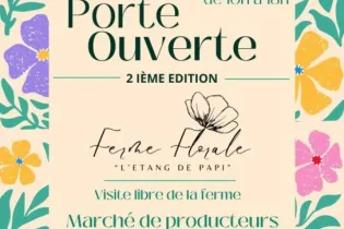 Affiche Printemps Vintage Romantique Beige et Rose - 3 - ©Etang de Papi