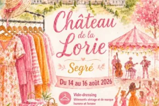 Affiche vide-dressing 2026 - La Chapelle-sur-Oudon - 49 - FMA - ©ChâteaudelaLorie