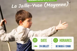 La Jaille Yvon-Animation pêche-FMA-49 - ©Fédération départementale de pêche 