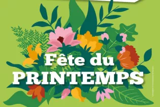 affiche printemps 2025 - Jardins des Renaudies