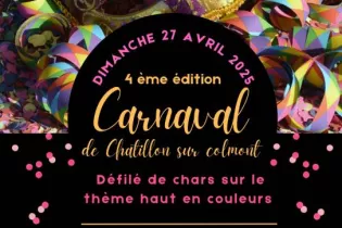 2025 carnaval Châtillon sur colmont - Comité des fêtes de Châtillon sur Colmont