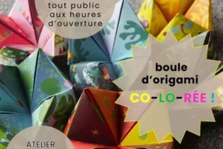 25 04 à 06 Boule origami AMB - Réseau Lecture