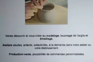 atelier poterie les barbotines2 - ©Les Barbotines