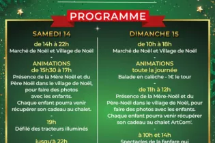 FLYER ART'COM NOEL 2024 POUR IMPRESSION SANS TRAITS DE COUPE - ArtCom