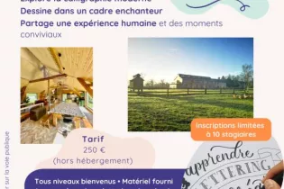 Publication Instagram Retraite de yoga événement photo marron - V2 - Y-Lan
