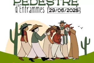 Affiche Rallye Pedestre Entramme - ARPE