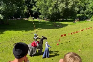 Reconstitution XVème au château de Lassay - Johanna de Beaumont