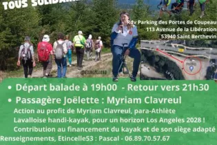 Balade Solidaire 5 km - Horizon LA 2028 - @Etincelle53