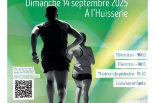 Affiche l'huiss run  - L'huisserie jogging 