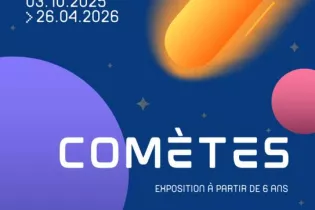 Comètes - affiche - ZOOM CCSTI