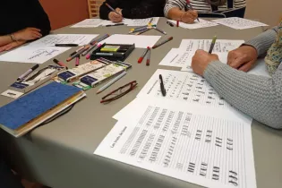 atelier lettering - Lora