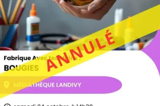 Affiche FAM Landivy octobre 2026 Annulé - Réseau Lecture