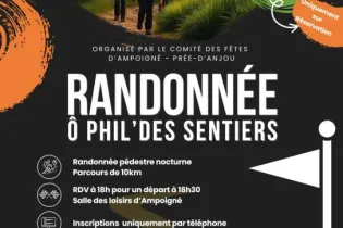 Randonnée nocturne Comité des fêtes - 1 - ©Comité des fêtes Ampoigné