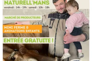Affiche Ferme Naturell'Mans 2026  - JA Sarthe