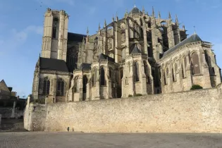la cathédrale St Julien - Ville du Mans