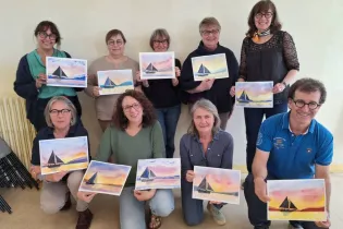 stage aquarelle à Sablé sur Sarthe - TETICAP