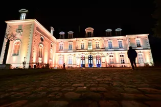 TC - façade nuit - © Ville du Mans