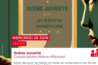 Scène ouverte conservatoire - Conservatoire Hélène Affichard 