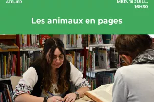 Les animaux en pages - Ville du Mans
