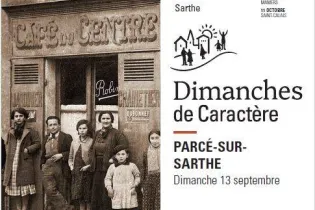  affiche dimanche de caractère - Petites cités de caractère