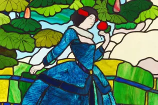 La dame à la rose - © Ville du Mans/Alain Szczuczynski