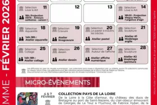 Février  - Micro-Folie sablé 