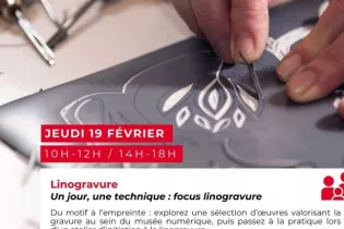 Linogravure  - Micro-Folie