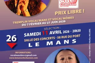 visuel double LE MANS a6 11avril - LE MANS CITE CHANSON