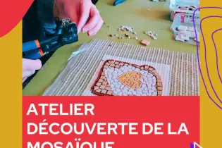 Atelier découverte de la mosaïque - Céline Loury