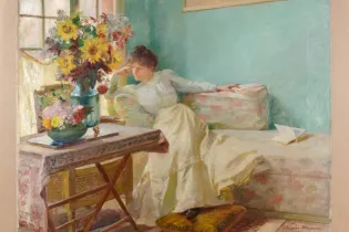 La Songeuse, Albert Maignan, 1904 - Musée de Picardie ©Irwin Leullier