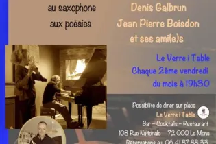 affiche 4 concerts chaque 2ème vendredi du mois Le Mans - L'eveil des arts