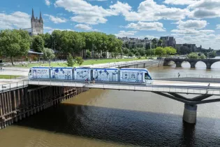 Échappées d'art - Découverte des œuvres en tramway (ligne tramway B)_Angers_1 - ®Thierry Bonnet
