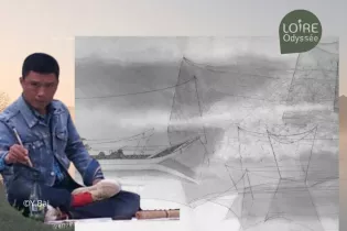 Peinture encre de Chine à Loire Odyssee_1 - Y-Baï