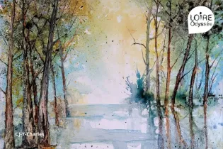 Exposition Aquarelle angers -Saumur-Loire Odyssee_1 - Jean Yves Charles