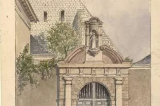 Portail Ouest_1 - © Ville d'Angers Musée des Beaux-Arts